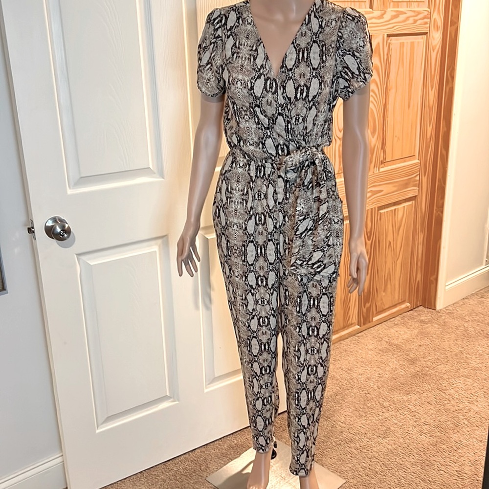 Jumpsuit/Romper XS Snake Skin Print
